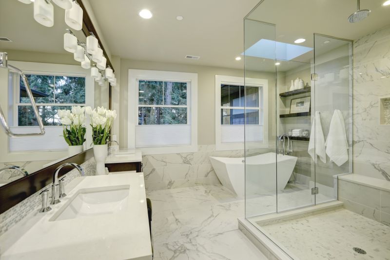 Completed Bathroom with Elegant Design